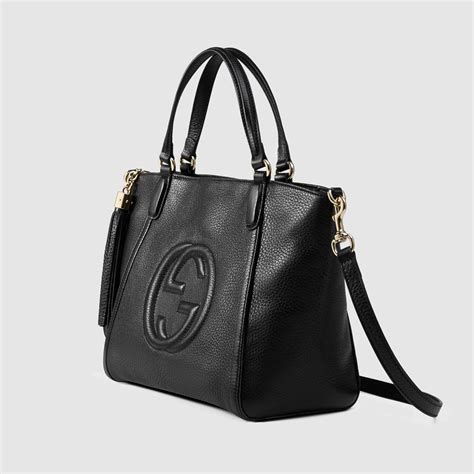 522958 gucci|gucci black leather handbags.